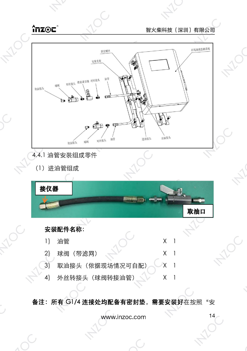 IOL-EX防爆型油液在線監測系統說明書