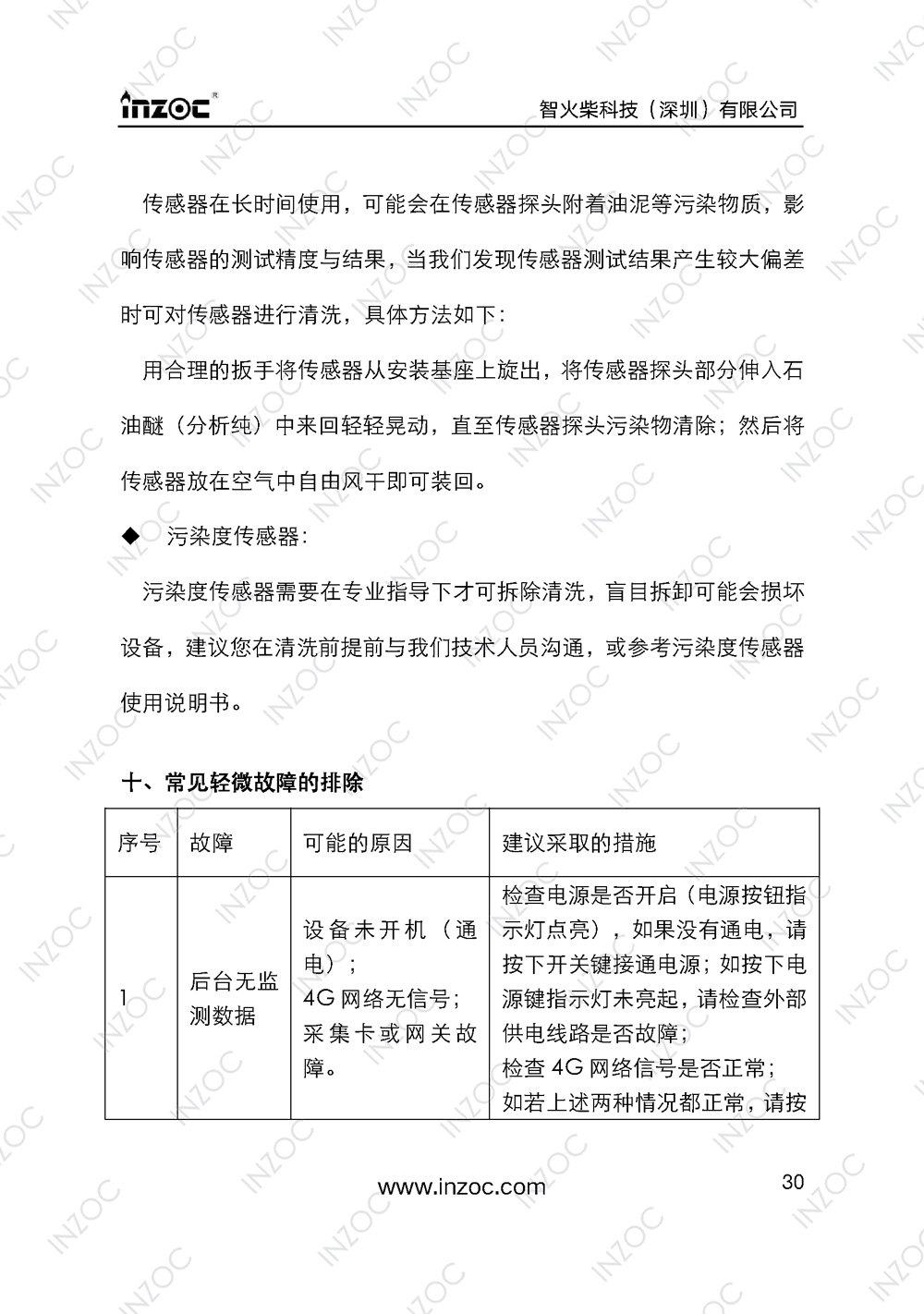 IOL-H智能型油液在線監測系統說明書